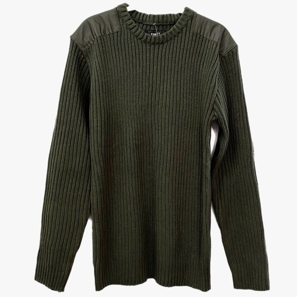 NWT Rue21 Dark Green Crewneck Sweater Men’s Size XXL - Picture 1 of 8